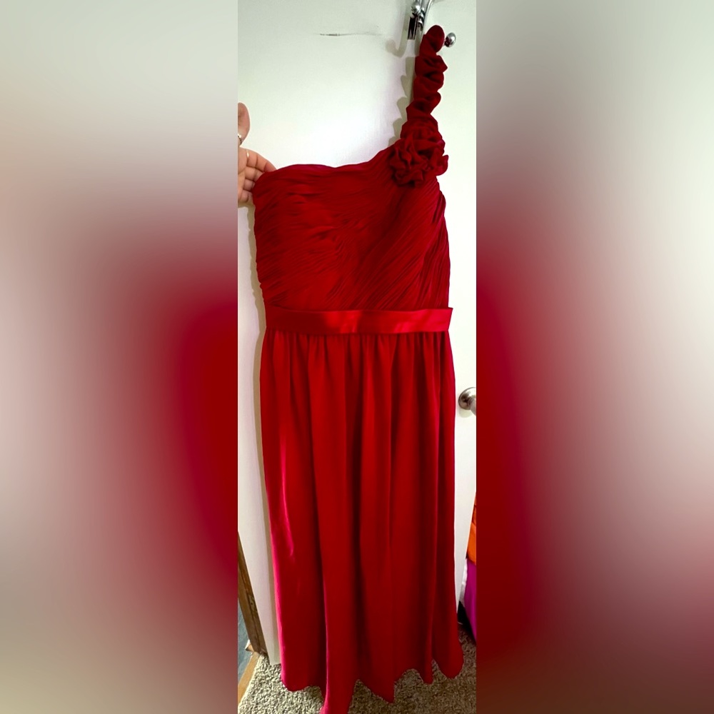 Formal dress for any occasion, size 22, maroon